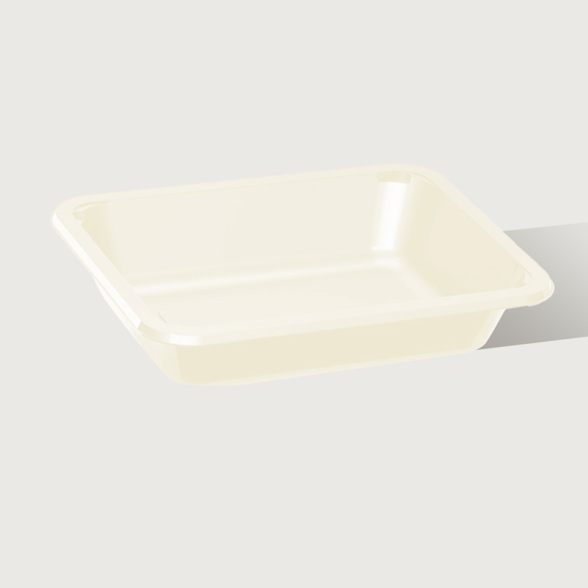 R-CPET Tray Natural 175 x 226 x 54mm 270 per Carton