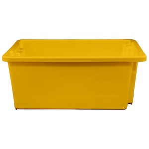 TRAY STACKANDNEST 52ltr YELLOW (LRG) No.10